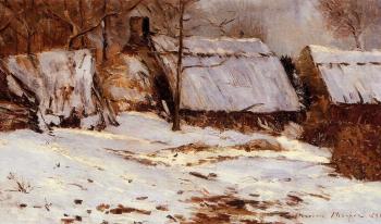 馬尅西姆 莫福拉 Cottages in the Snow 馬尅西姆 莫福拉 Cottages in the Snow